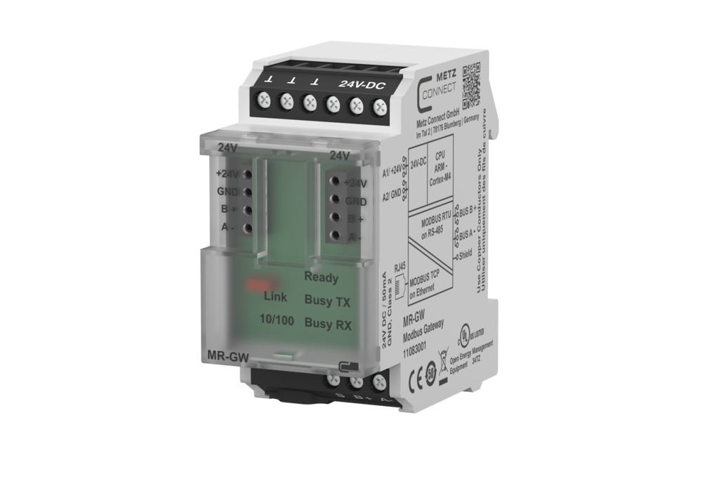 MR-GW <br />Modbus RTU / Modbus TCP Gateway