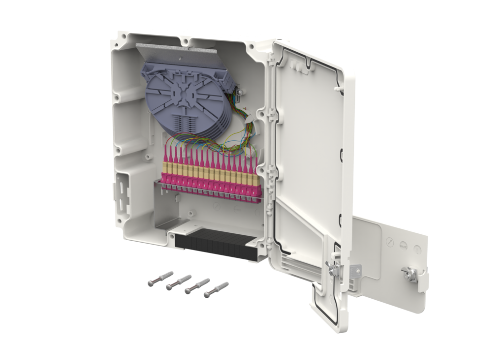 OpDAT MV 18xSC-S OM4 splice IP54