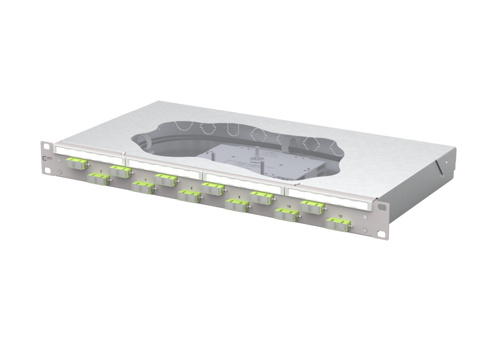 OpDAT fix<sup>2</sup> patch panel splice<br />12xSC-D OM5