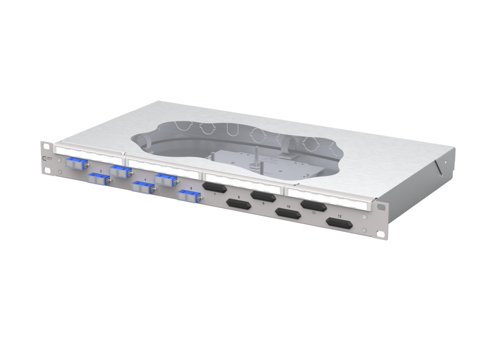 OpDAT fix<sup>2</sup> patch panel splice<br />6xSC-D OS2