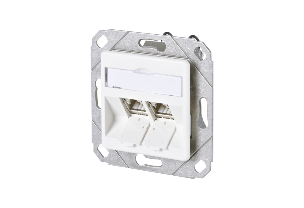 C6<sub>A</sub>modul 2 Port 180°M UPk verkehrsweiß