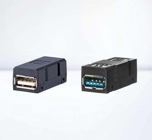 Stecker und Buchsen für Netzwerkverkabelung | USB