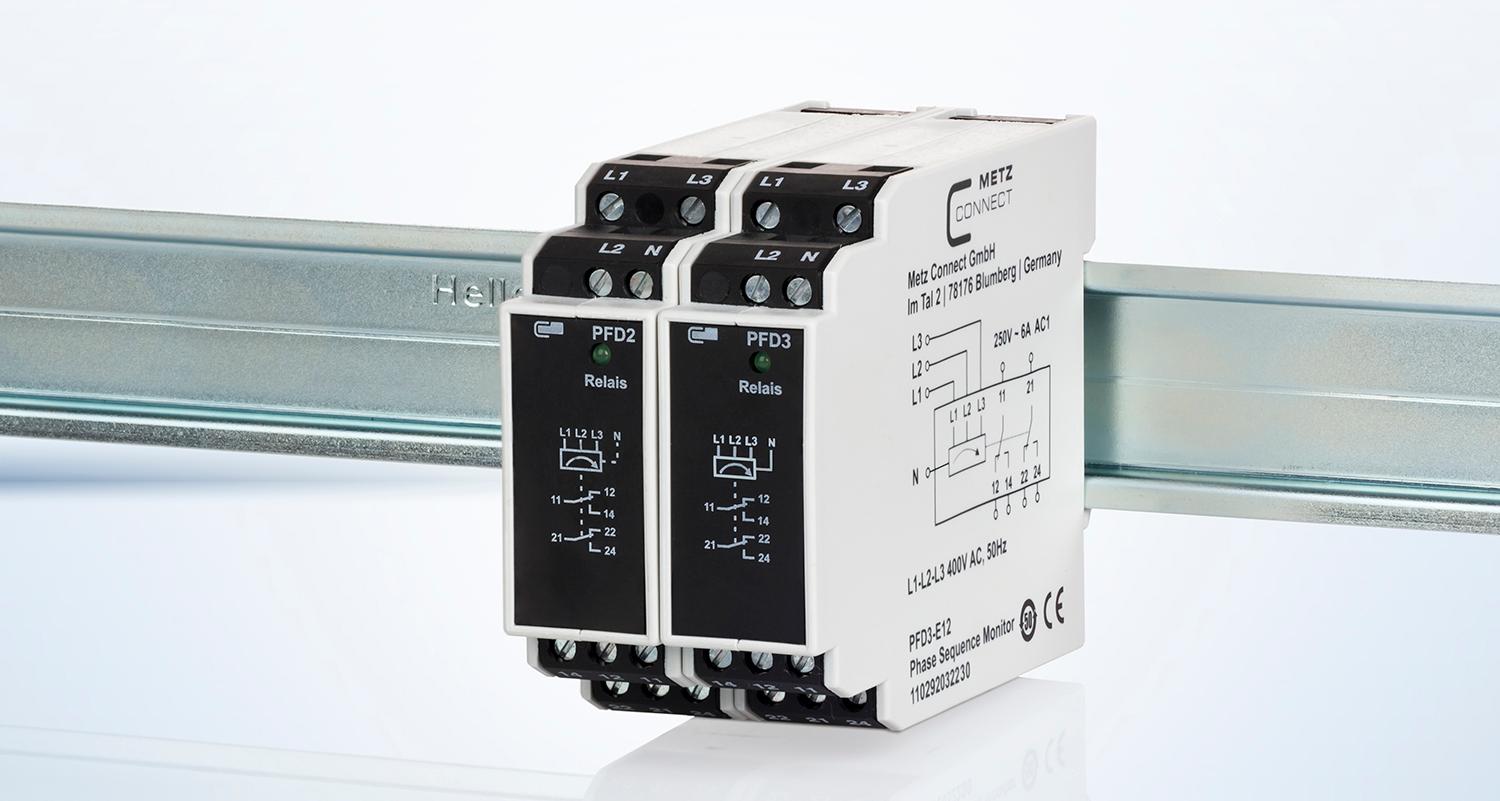 New three-phase monitoring relay from METZ CONNECT