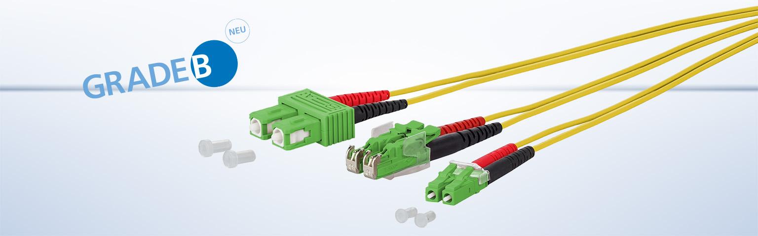 Feld bearbeitenMETZ CONNECT LWL-Steckverbindungen mit Grade B