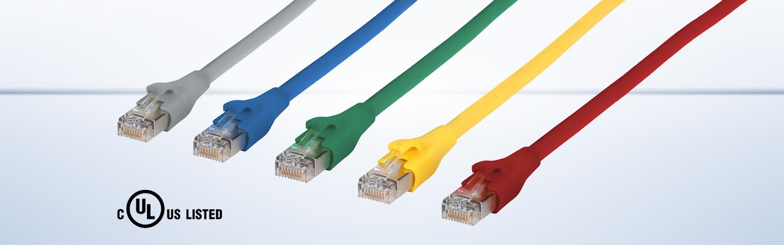 Patchkabel für industrielles Umfeld mit cULus Anwendung in der Industrie