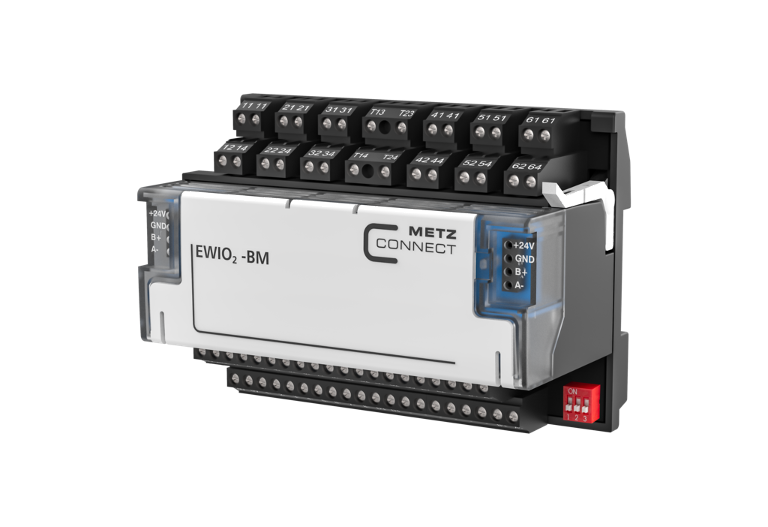 EWIO2 – METZ CONNECT data logger and Ethernet I/O controller of the 