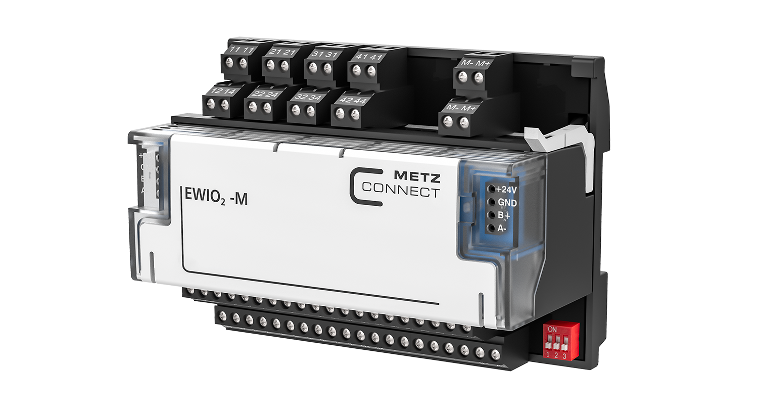 EWIO2 – Enregistreur de données et contrôleur E/S Ethernet METZ CONNECT de « deuxième génération » 