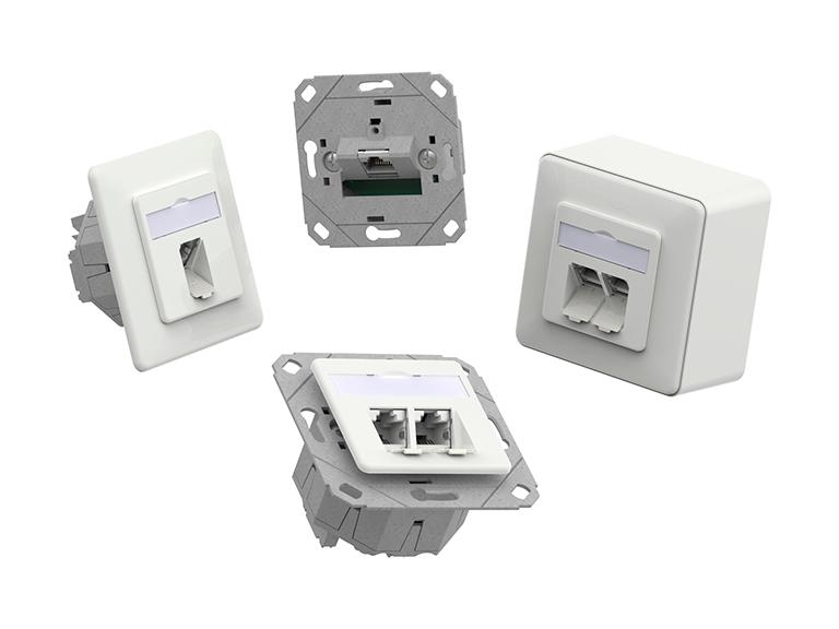 Einfache und flexible Installation: Metz Connect stellt neue RJ45-Anschlussdosen mit werkzeugloser IDC-Anschlusstechnik vor