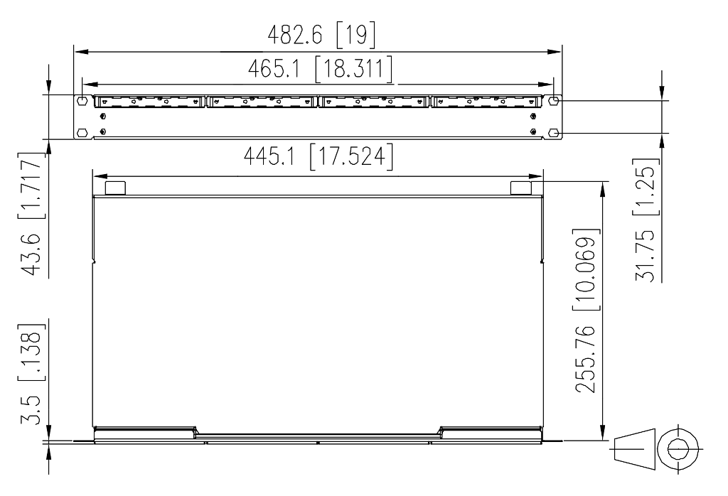 Schéma dimensionnel 