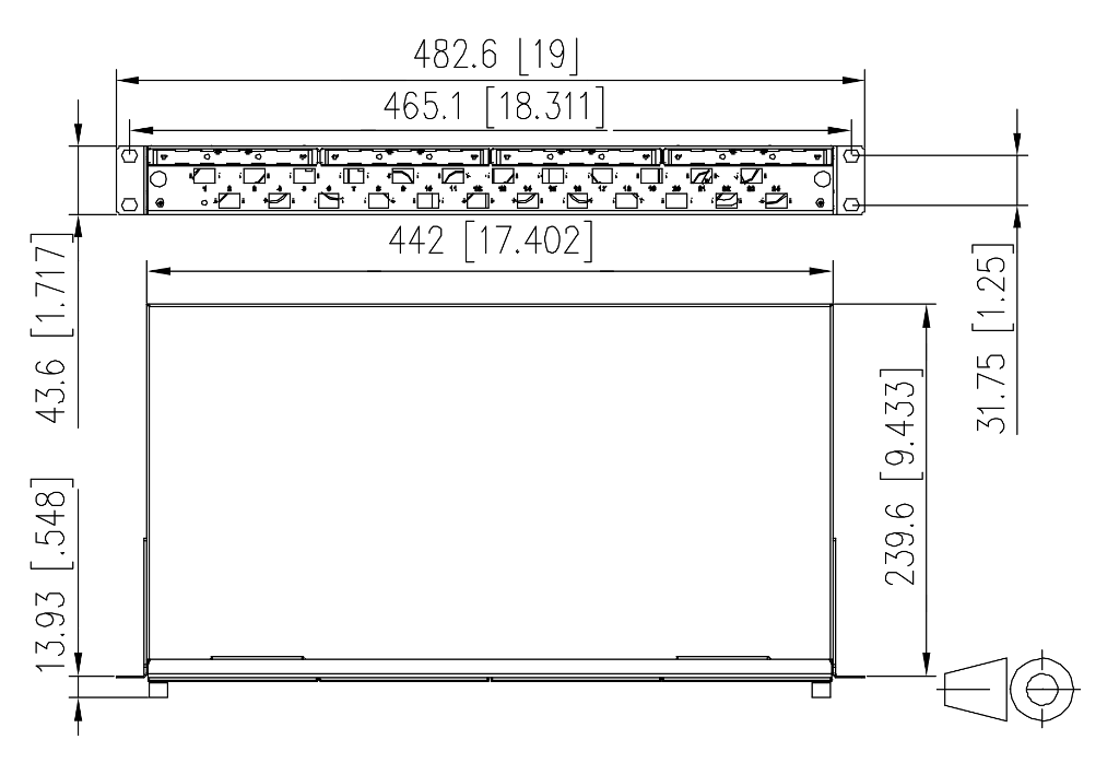 Schéma dimensionnel 