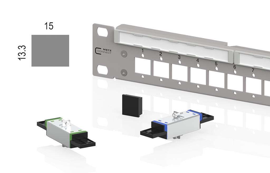 OpDAT fix2/ OpDAT slide2 | Front plate E2000-D