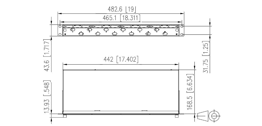 Slide2 K Dimensional drawing