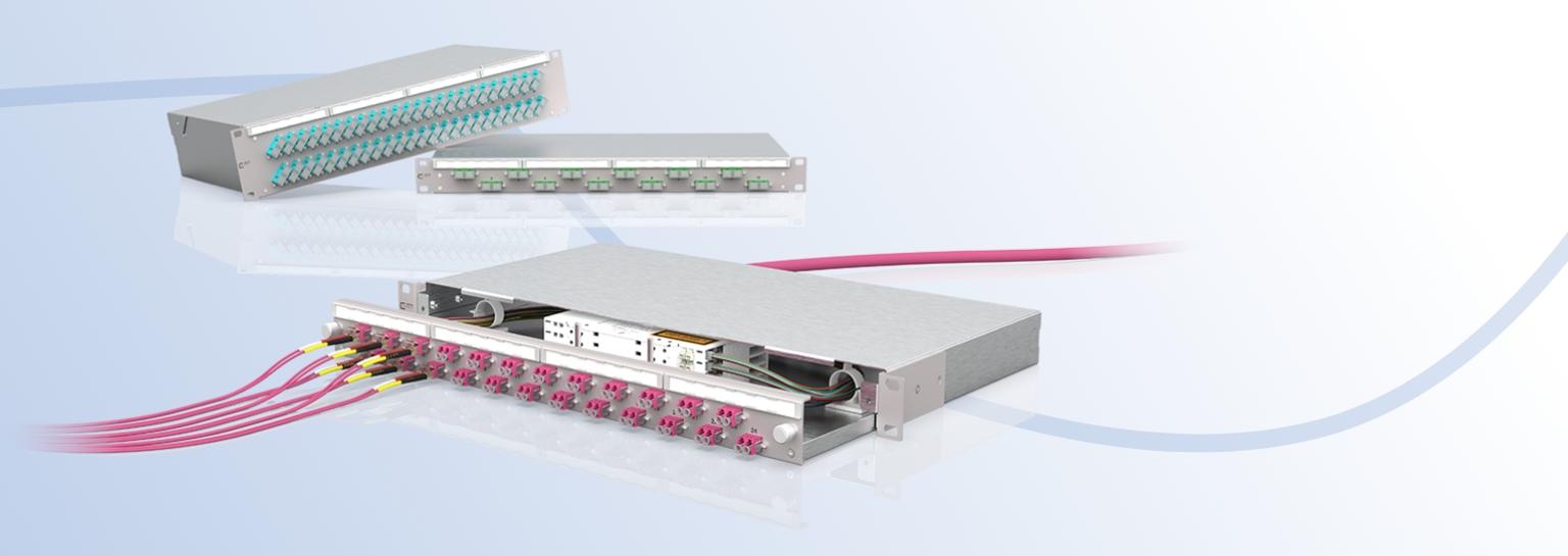 LWL-Standardanschlusstechnik neu gedacht - Patchfelder und Anschlussdosen