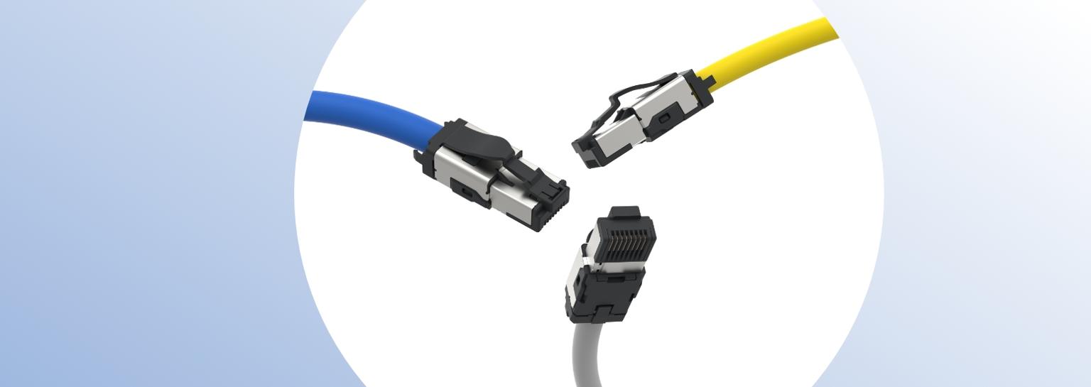 Feldkonfektionierbarer RJ45-Stecker field plug - ultra short