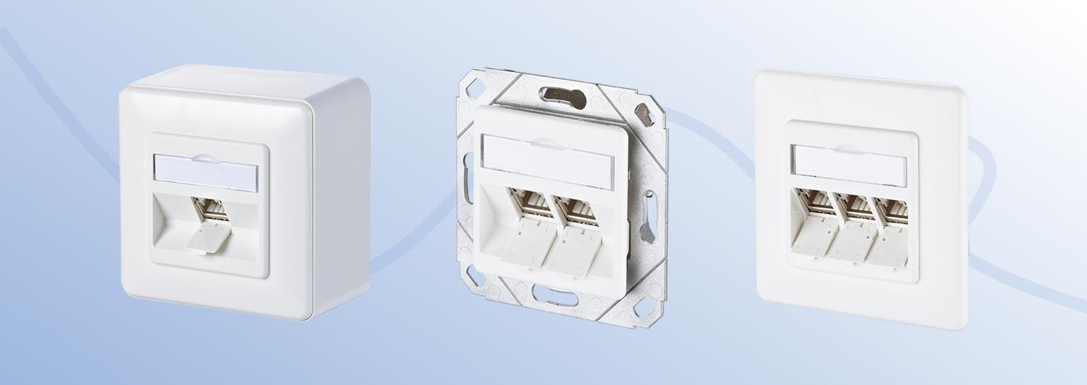 Die innovative RJ45 Anschlussdose